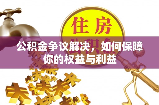 华安公积金争议解决，如何保障你的权益与利益