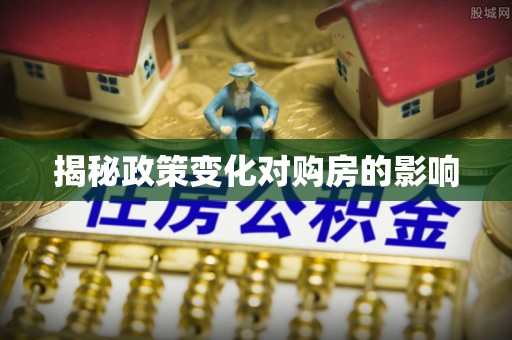 华安揭秘政策变化对购房的影响