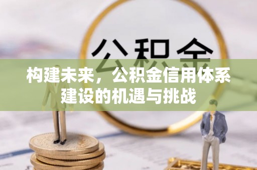 华安构建未来，公积金信用体系建设的机遇与挑战